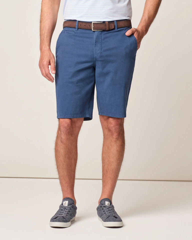 Johnnie-O Men's Nassau 8" Cotton Blend Shorts 