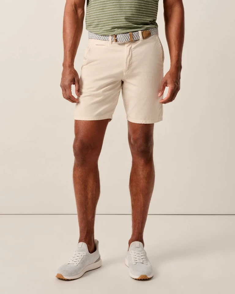 Johnnie-O Men's Nassau 8" Cotton Blend Shorts 