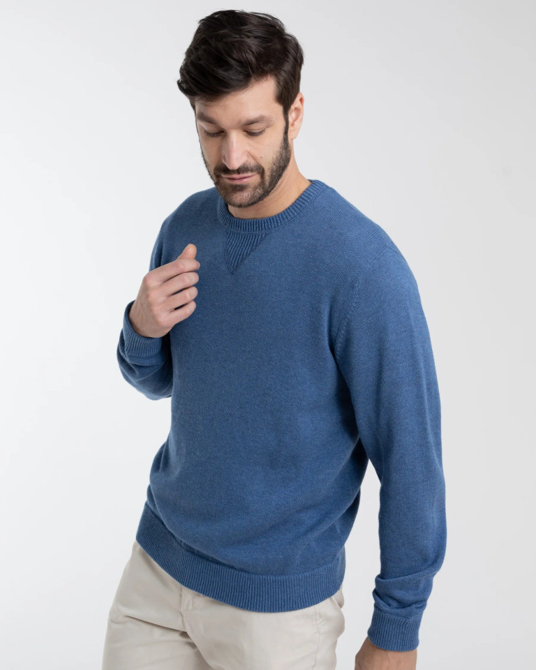 Alashan Cashmere Men's Cotton Cashmere Weekend Sweatshirt