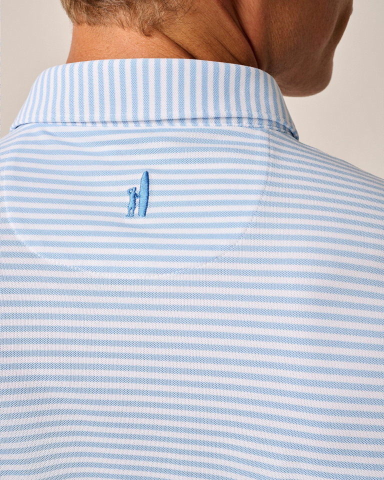 Johnnie-O Men's Stetsons Performance Mesh Polo