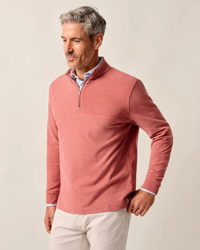 Johnnie-O Men's Mikey Performance 1/4 Zip Pullover