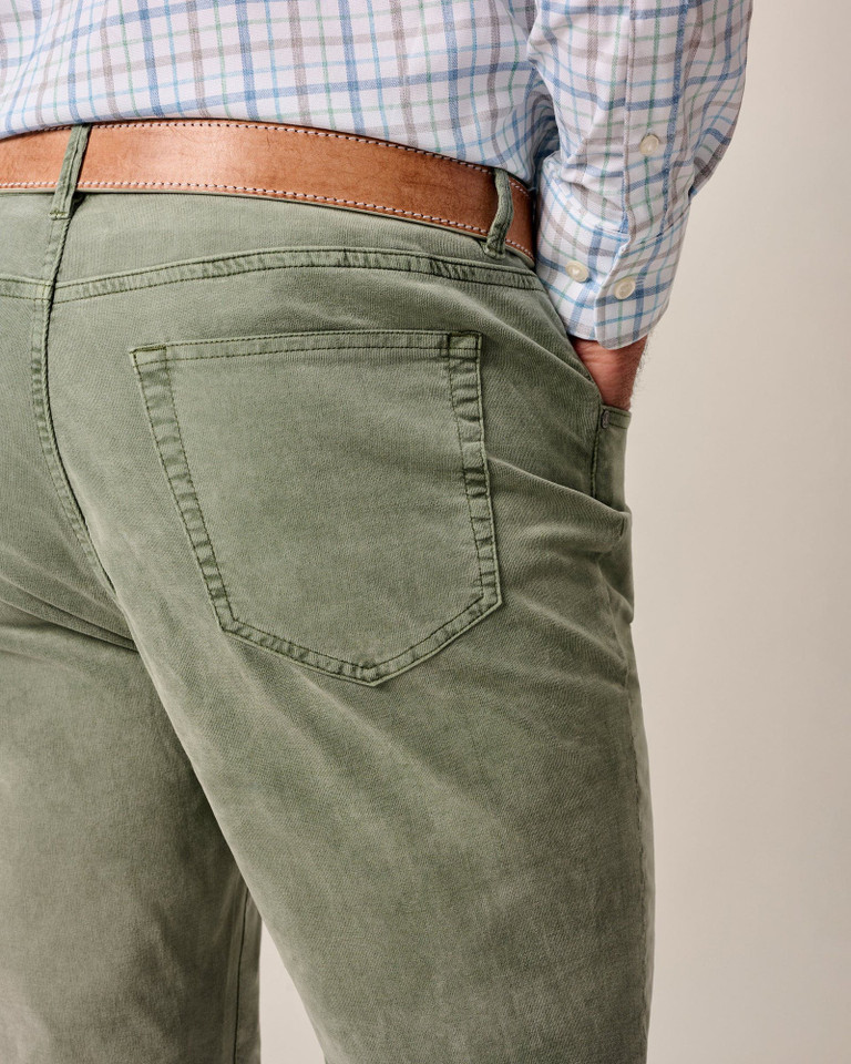 Johnnie-O Men's Hampton Garment-Dyed Corduroy Pant