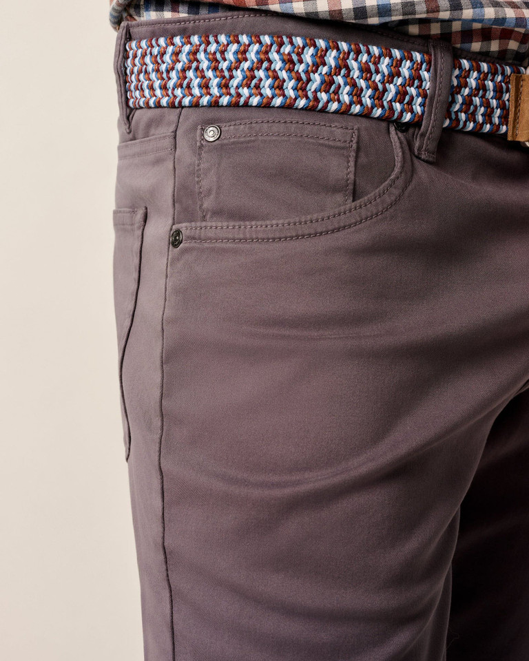 Johnnie-O Men's Carmel Sateen 5-Pocket Pants 30"