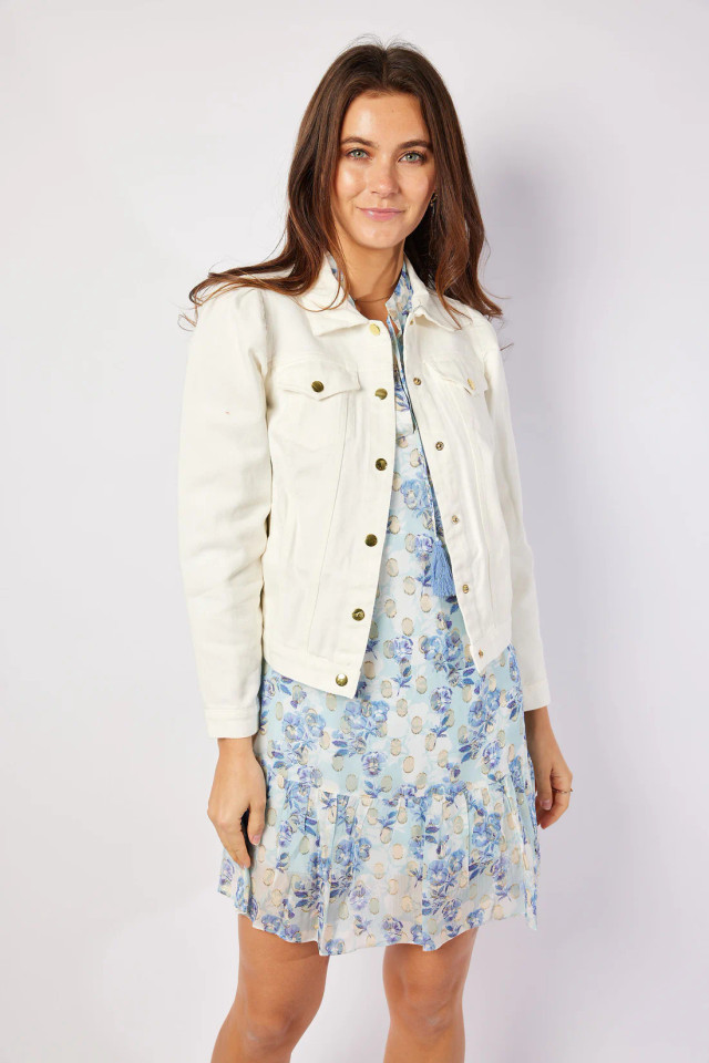 Sail to Sable's Puff Sleeve Denim Jacket | Island Pursuit 