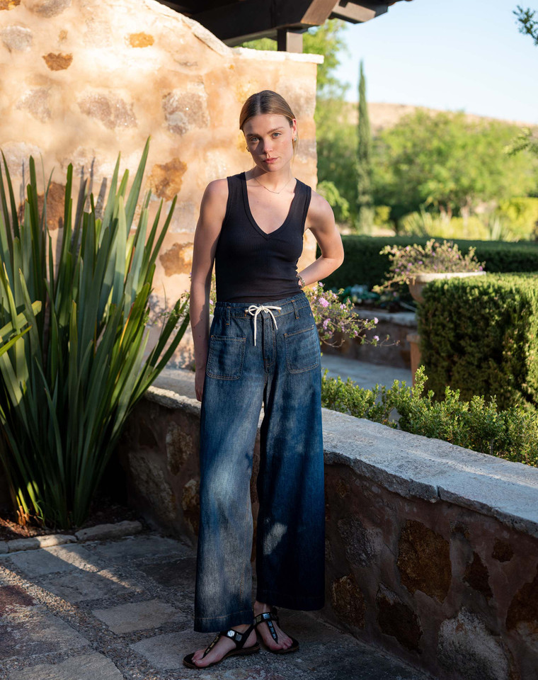 Mersea Women's Londonberry Drawstring Jeans Added