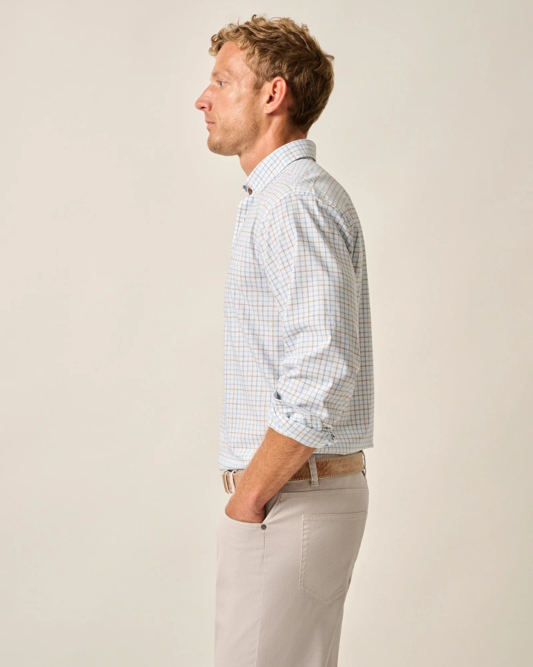 Johnnie-O Men's Paddock Everyday Performance Button Down Shirt