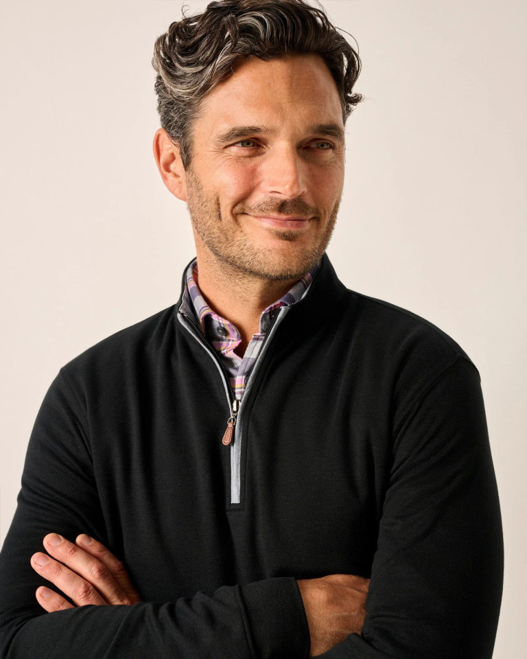 Johnnie-O Men's Sully 1/4 Zip Pullover