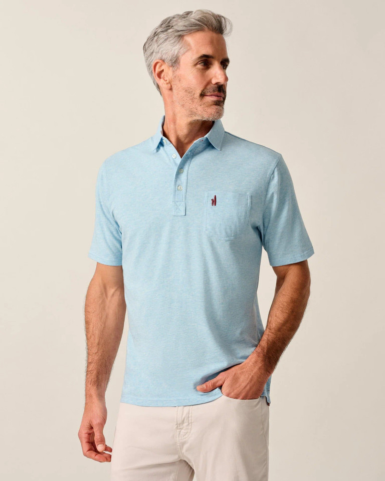 Johnnie-O Men's Heathered Original 4-Button Polo Shirt