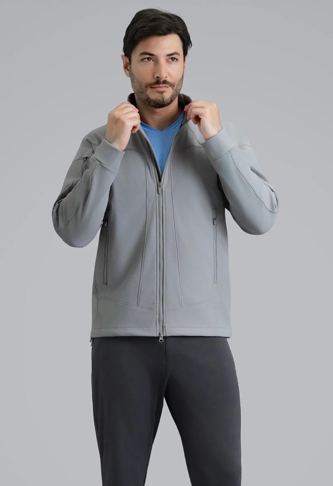 Ibkul Men's Solid Magic Shield Jacket