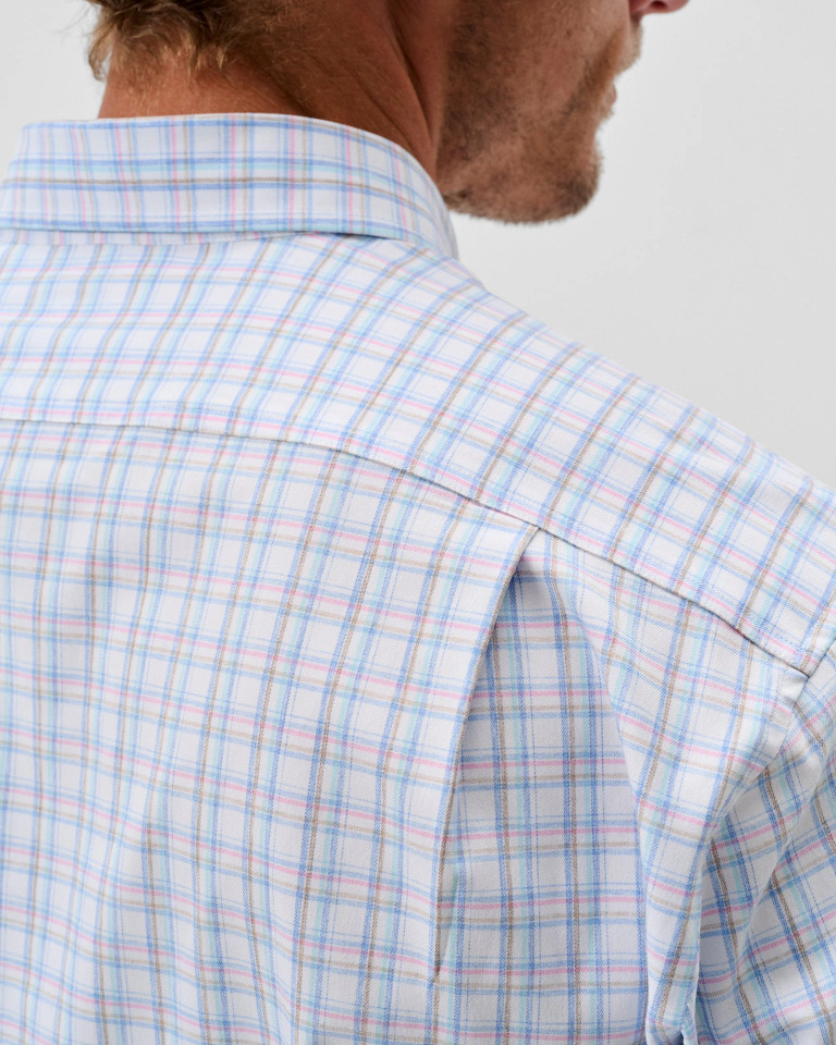 Johnnie-O Men's Salvadore Pane Everyday Performance Button Down Shirt