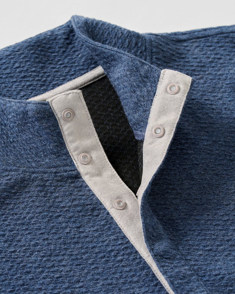 Johnnie-O Men's Ransel Hidden Snap Pullover