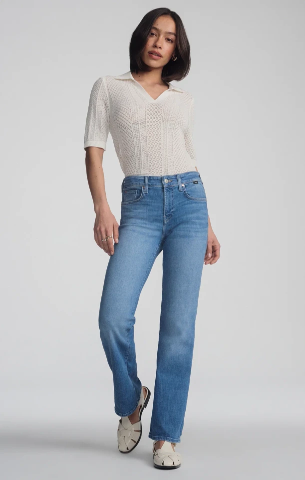 Mavi Jeans Women's Vicky Mid Rise Bootcut Jeans