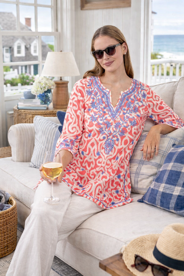 Gretchen Scott's Embroidered Tunic – Arabesque