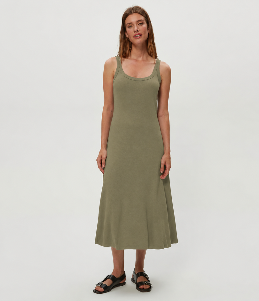 Michael Stars Celine Midi Dress 