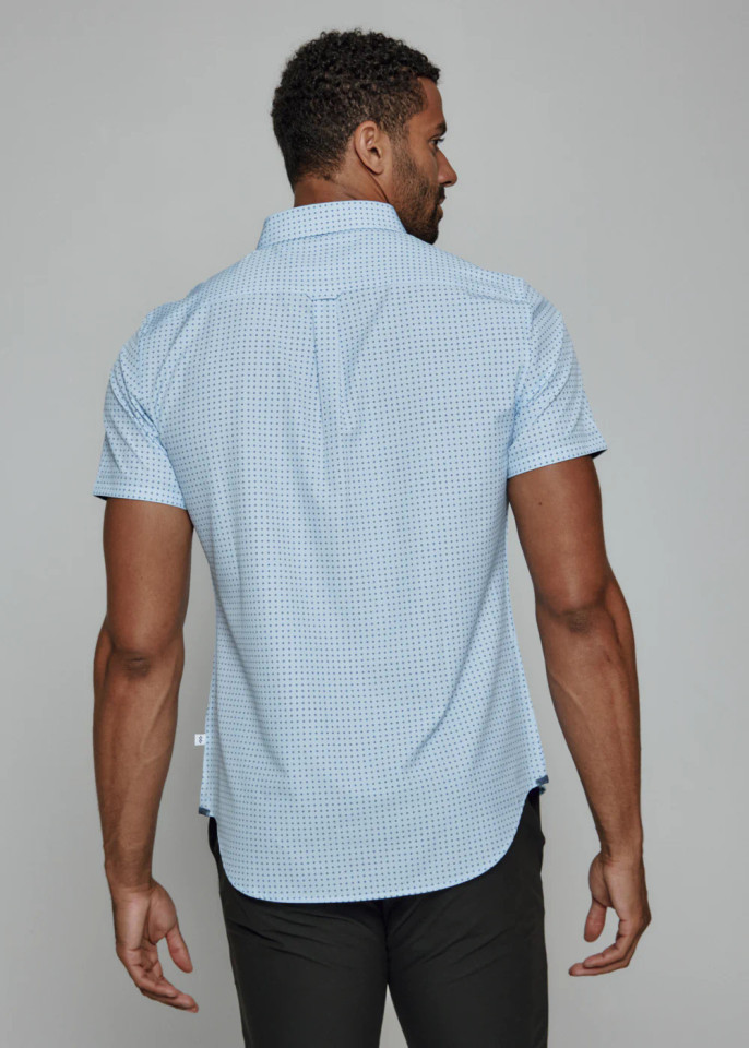 7 Diamonds Men's Monroe Short Sleeve Shirt