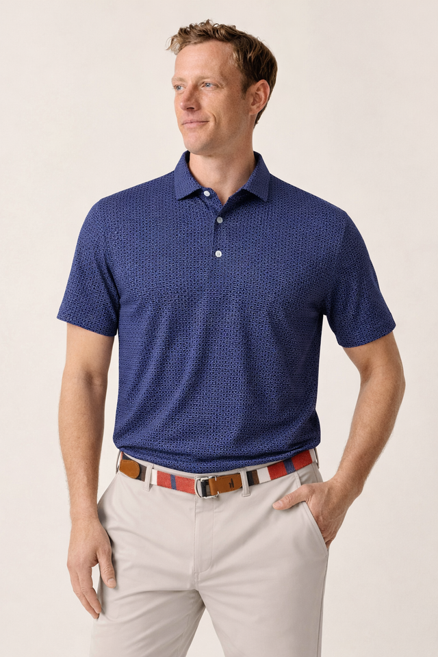 Johnnie-O Men's Coupe Performance Jersey Polo