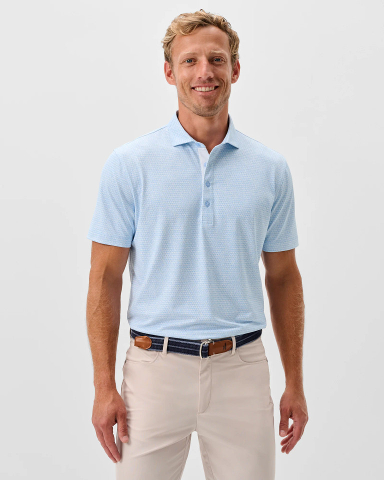 Johnnie-O Men's Waverunner Performance Mesh Polo
