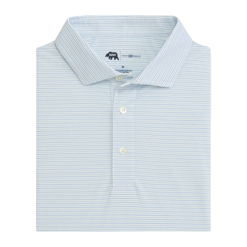 Onward Reserve Tour Stripe Performance Pique Polo