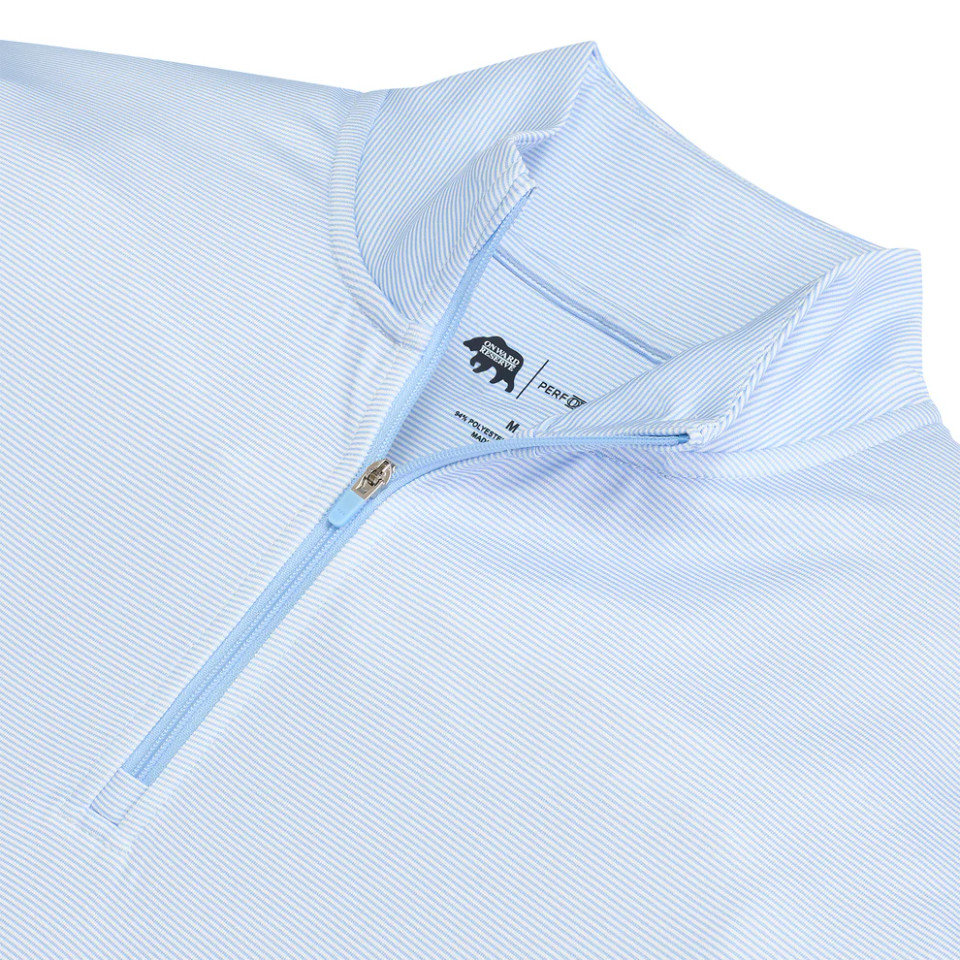 Onward Reserve Hairline Stripe Printed Performance 1/4 Zip