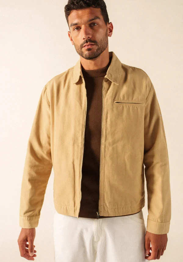 Saint James Zephyr Cotton Canvas Jacket 