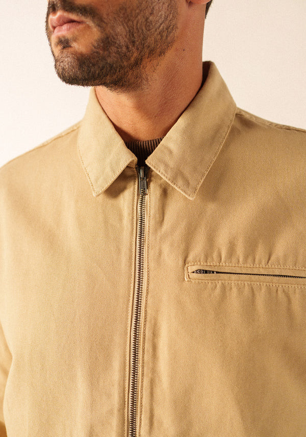 Saint James Zephyr Cotton Canvas Jacket 