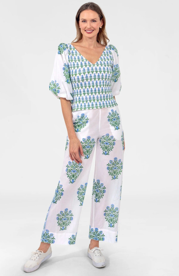Gretchen Scott Crinkle Dimple Effortless Pant