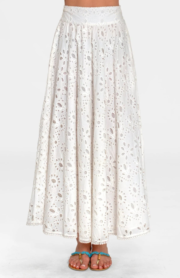 Gretchen Scott Sizzle Summer Eyelet Skirt