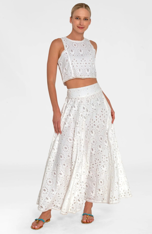 ボトムス Eyelet Popcorn Skating Skirt Tone and Go Skirt – Sweetflexx