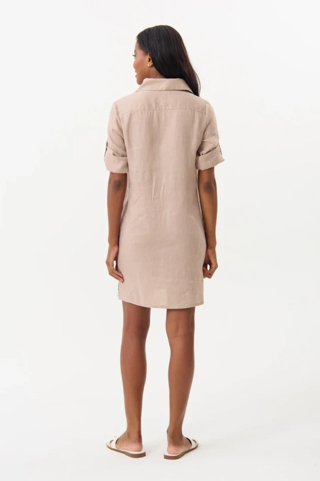HiHo Sophia 100% Linen Dress