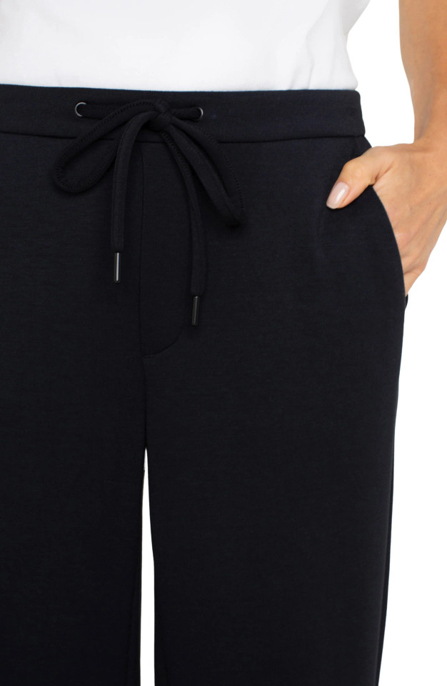 Liverpool Los Angeles Pull-On Wide Leg Crop Trouser
