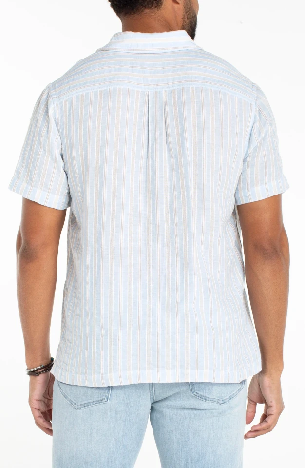  
Liverpool Los Angeles Short Sleeve Button-Up Shirt