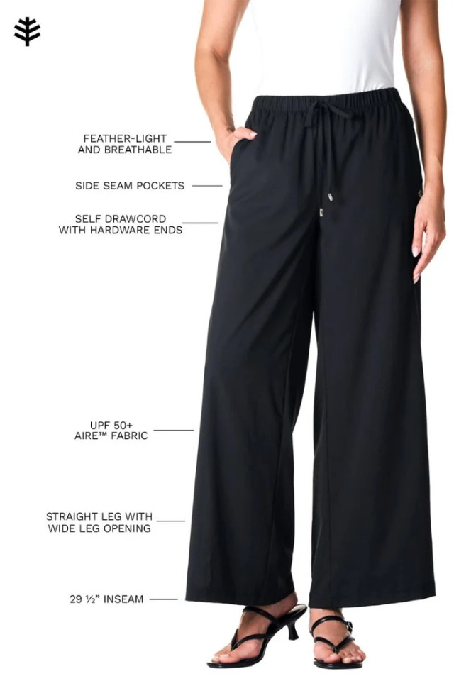 Coolibar Women’s Petra Wide Leg Pant