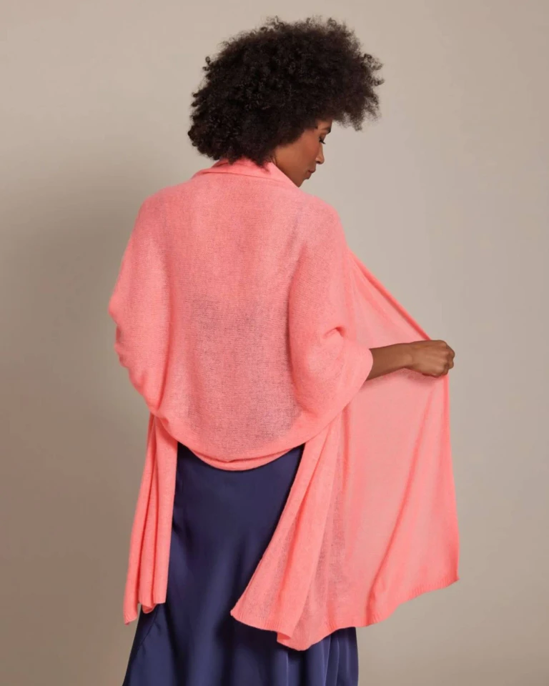 Alashan Cashmere 100% Luxury Cashmere Breezy Travel Wrap