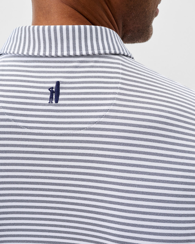 Johnnie-O Performance Mesh Polo – Cruz Stripe