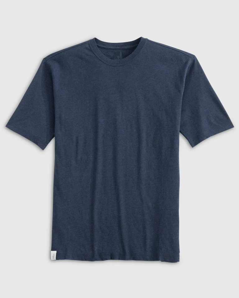Johnnie-O Heathered Spencer Cotton T-Shirt 