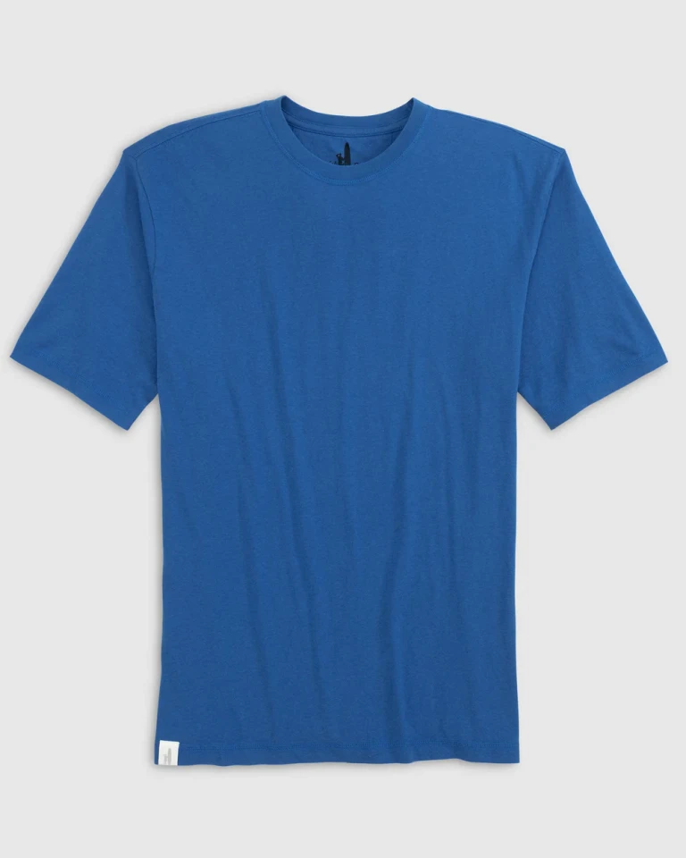 Johnnie-O Heathered Spencer Cotton T-Shirt 