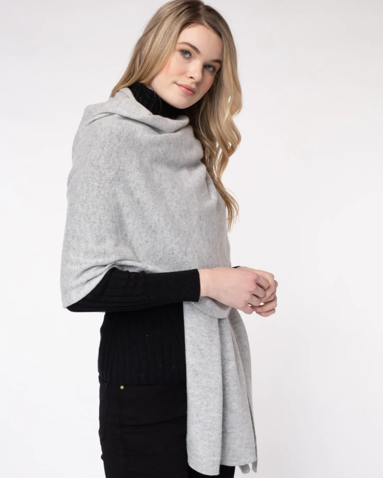 Alashan Cashmere 100% Cashmere Luxury Travel Wrap