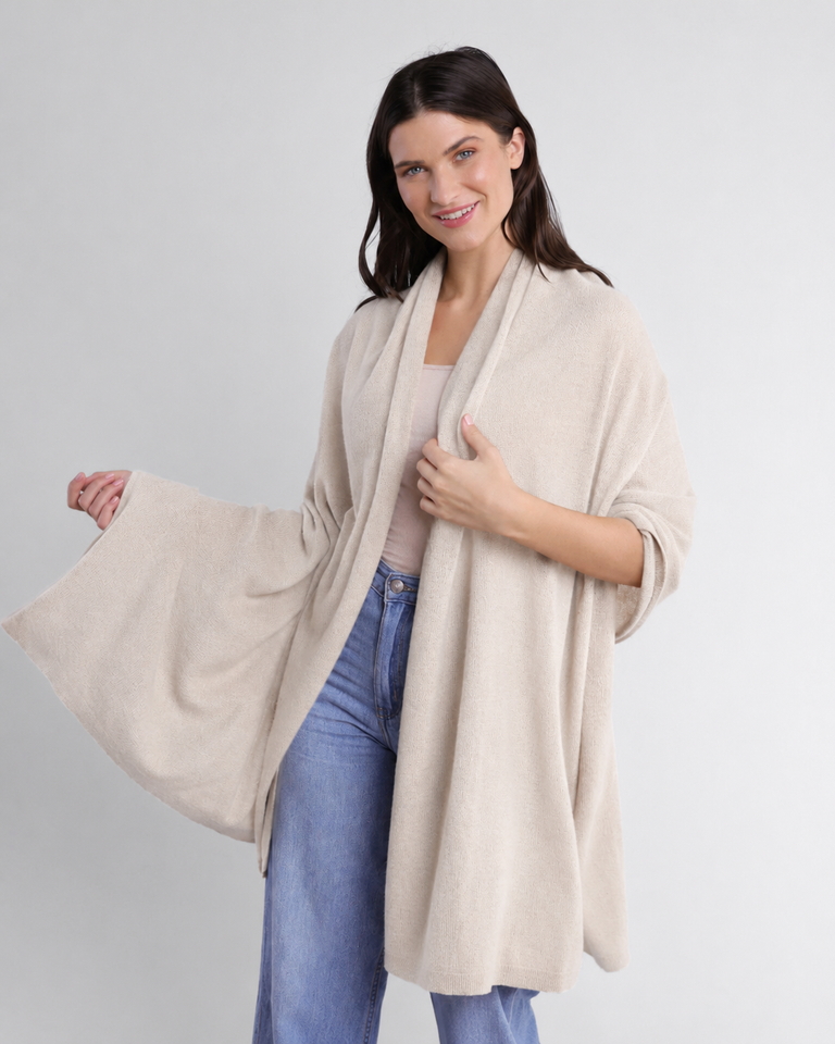 Alashan Cashmere 100% Cashmere Luxury Travel Wrap