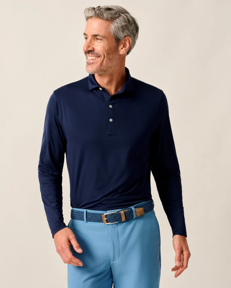 Johnnie-O Performance Featherweight Long Sleeve Polo