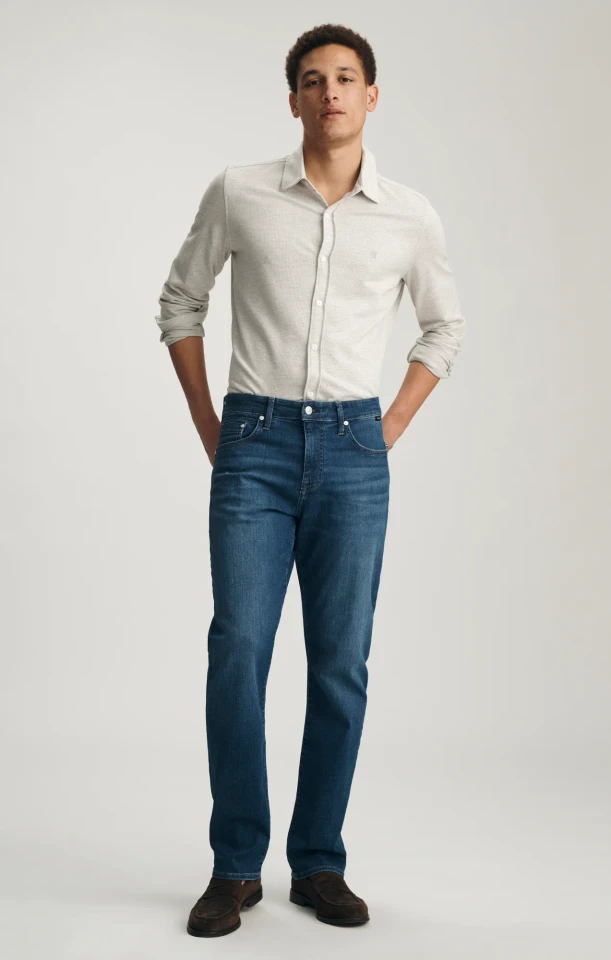 Mavi Matt Relaxed Straight Leg Jeans
