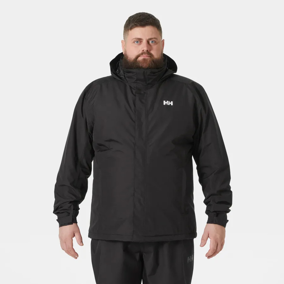 Helly Hansen Men's Dubliner Insulated Waterproof Jacket in Black