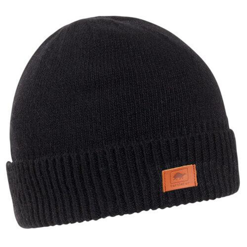 Turtle Fur Thantchen Beanie in Black, sold by Island Pursuit offering free shipping over $100