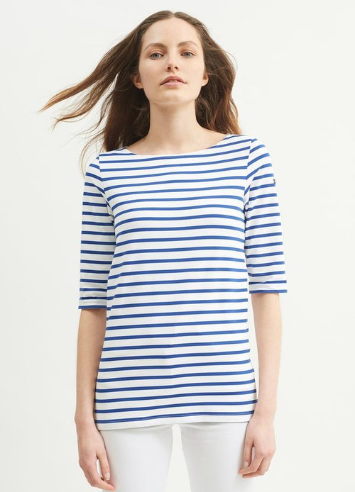 Saint-James Phare Boat Neck Striped Tunic | Island Pursuit