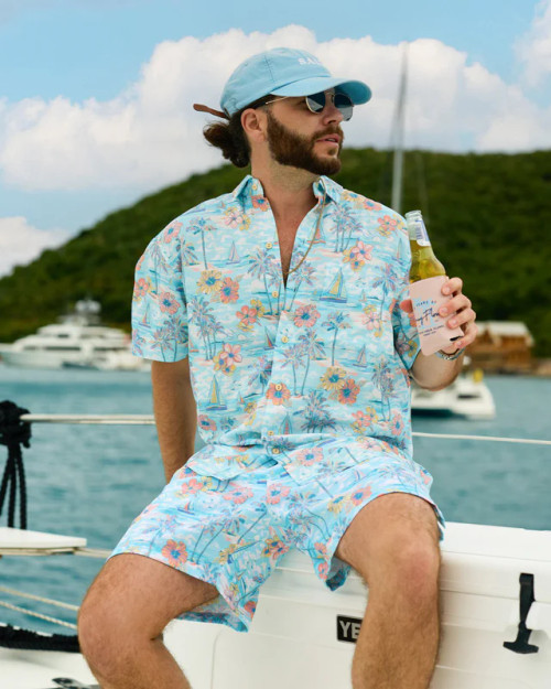 Kenny Flowers Men's The BVIS Short Sleeve Shirt Island Pursuit