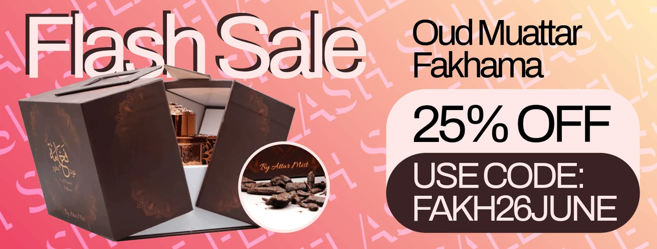 Flash Sale 25% Off Oud Muattar Fakhama