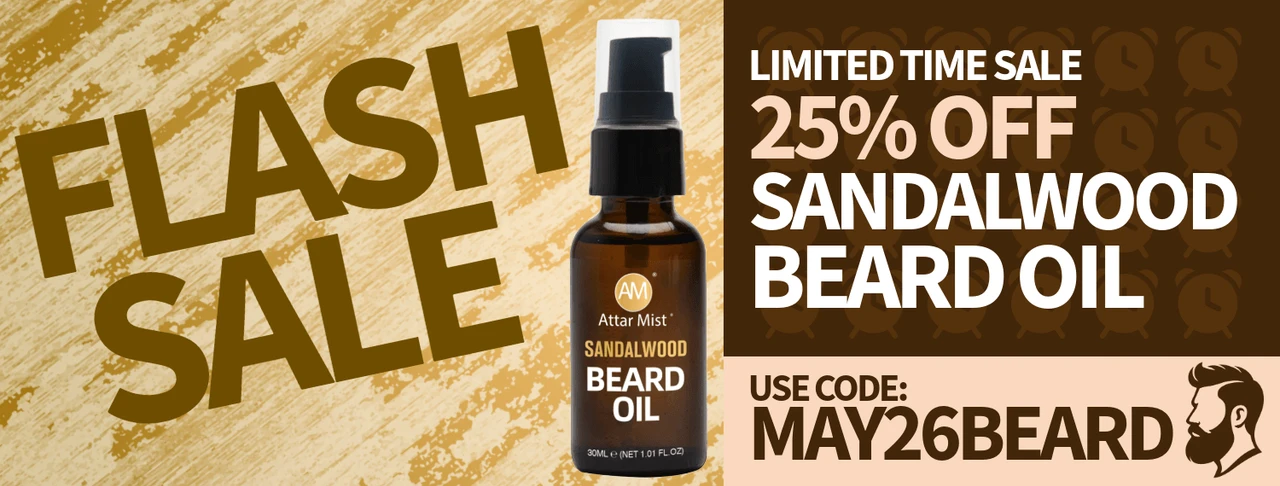 Beard Oil 25% Off Flash Sale