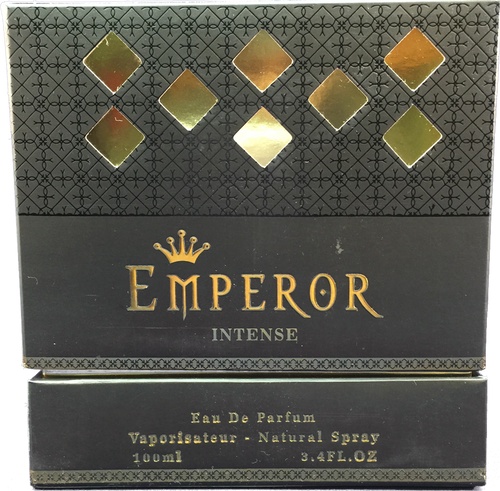 Beautifully boxed Emperor Intense EDP