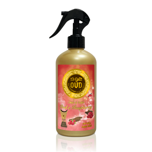 Oud & Raspberry water-based air freshener for your home.