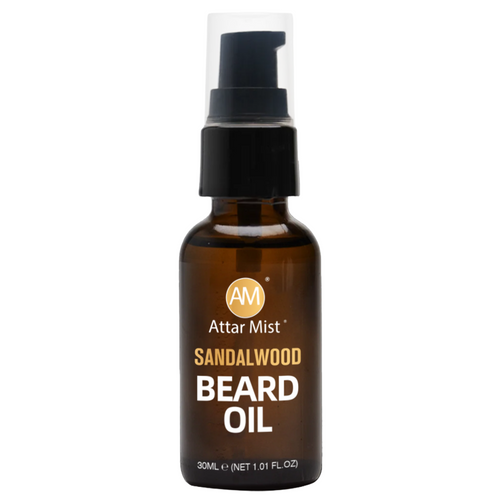 AM Sandalwood Beard Oil