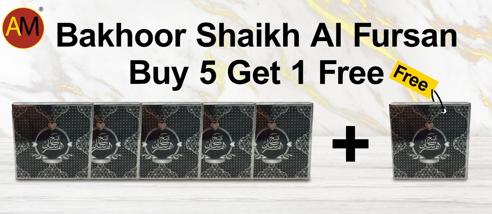 Bakhoor Shaikh Al Fursan Buy 5 Get 1 Free